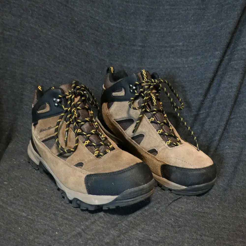 Eddie Bauer Men's 12M Brighton Waterproof Hiking Boots Outdoors